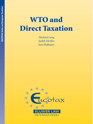 cover image of WTO and Direct Taxation